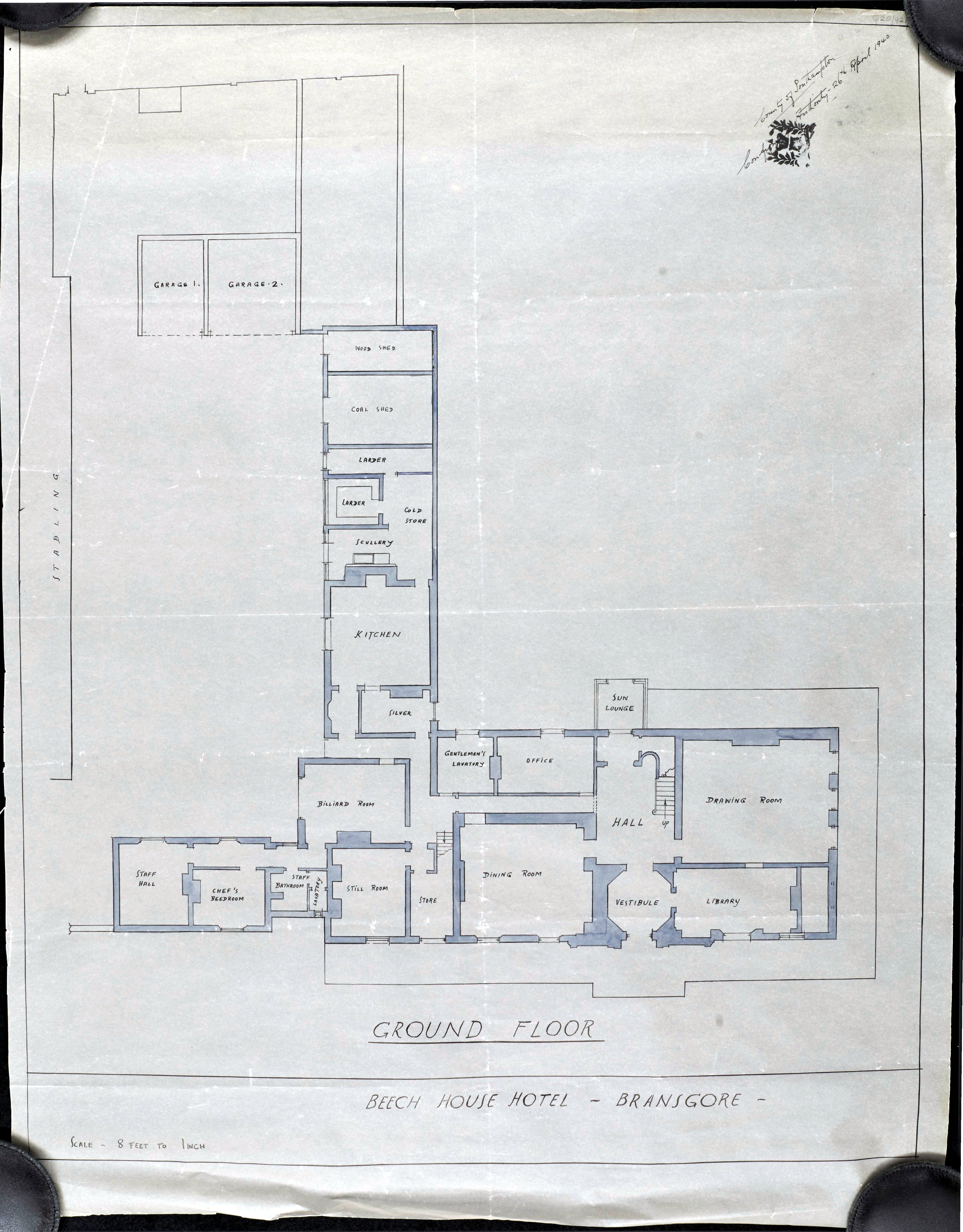 Beech House plan