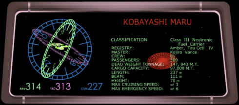 'Kobayashi Maru' Starfleet Training Scenario