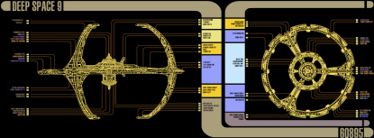 Deep Space 9 Station Plan