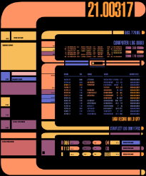 Computer and Starfleet Log